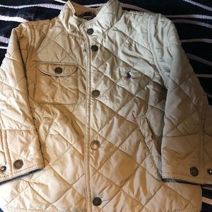 Boys quilted Ralph Lauren jacket